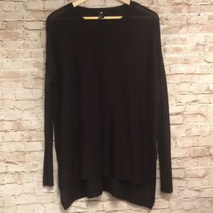 H&M DOLMAN HIGH-LOW SWEATER